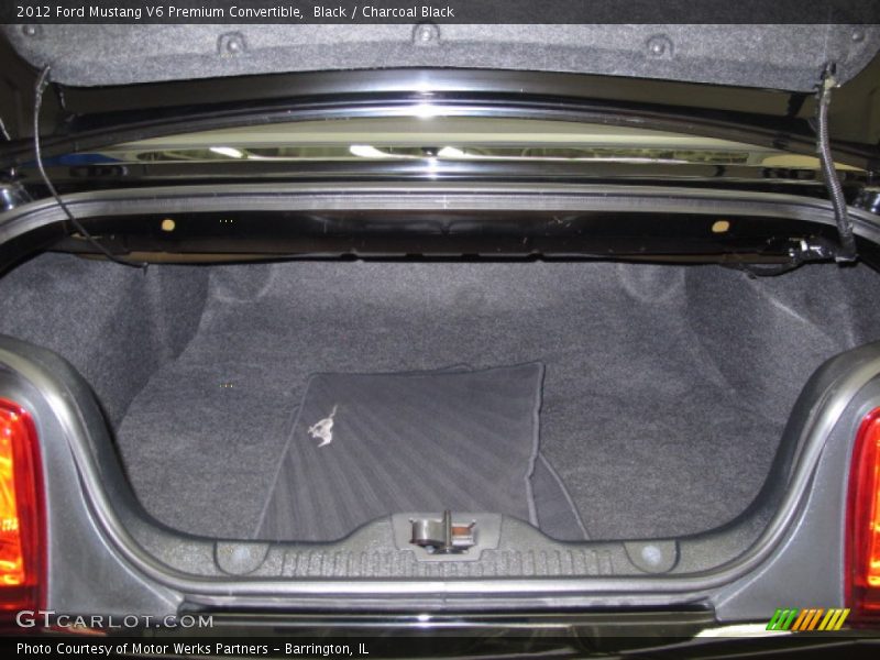 Black / Charcoal Black 2012 Ford Mustang V6 Premium Convertible