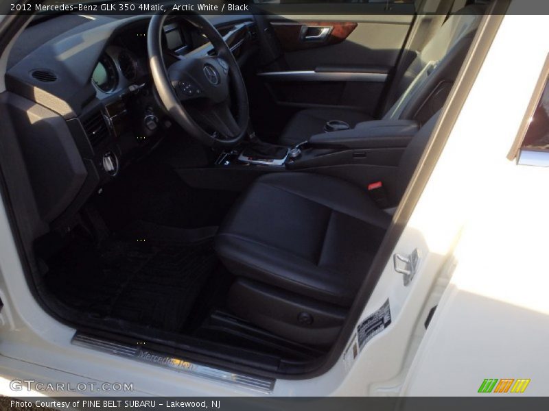 Arctic White / Black 2012 Mercedes-Benz GLK 350 4Matic