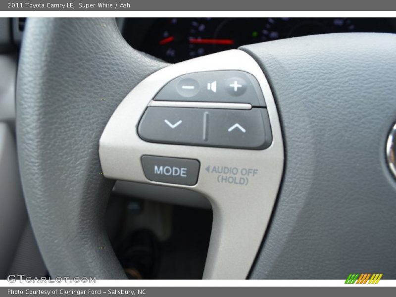 Super White / Ash 2011 Toyota Camry LE