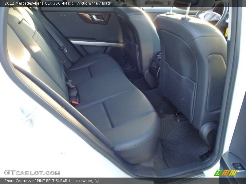 Arctic White / Black 2012 Mercedes-Benz GLK 350 4Matic