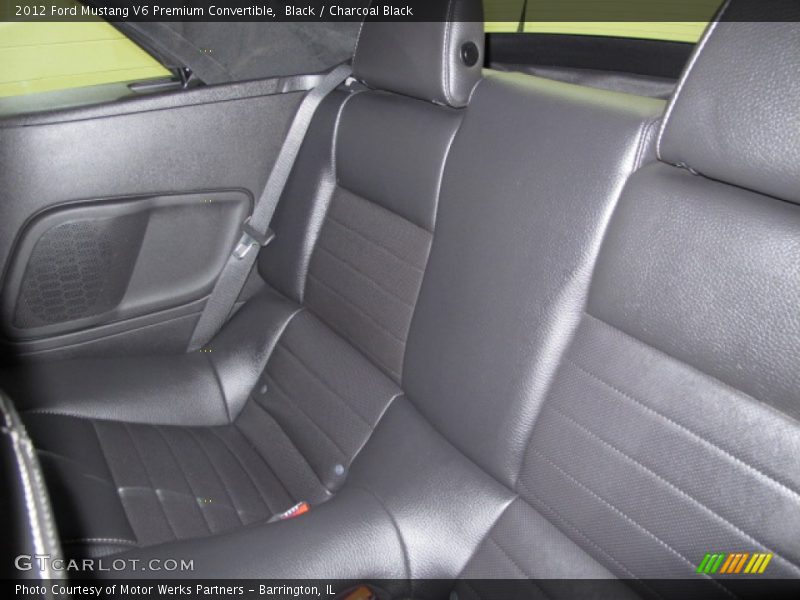 Black / Charcoal Black 2012 Ford Mustang V6 Premium Convertible