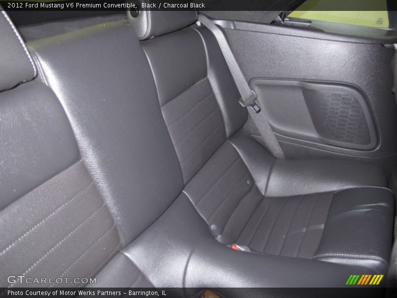 Black / Charcoal Black 2012 Ford Mustang V6 Premium Convertible