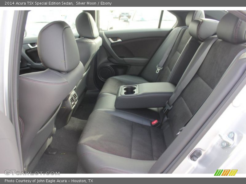 Rear Seat of 2014 TSX Special Edition Sedan