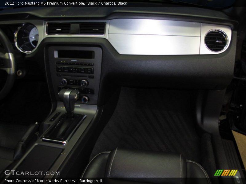 Black / Charcoal Black 2012 Ford Mustang V6 Premium Convertible