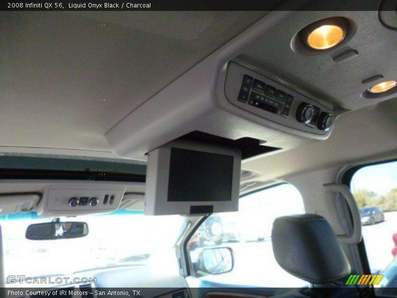 Liquid Onyx Black / Charcoal 2008 Infiniti QX 56