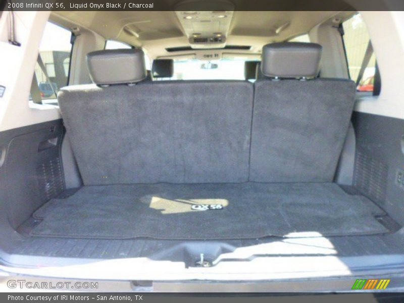 Liquid Onyx Black / Charcoal 2008 Infiniti QX 56