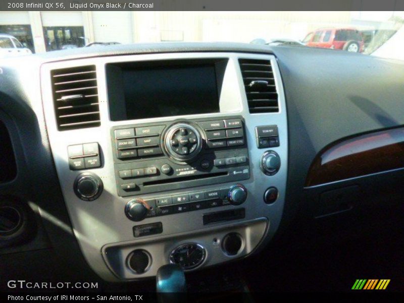 Liquid Onyx Black / Charcoal 2008 Infiniti QX 56