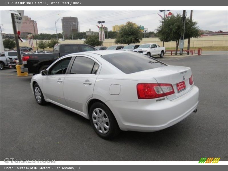 White Pearl / Black 2012 Mitsubishi Galant SE