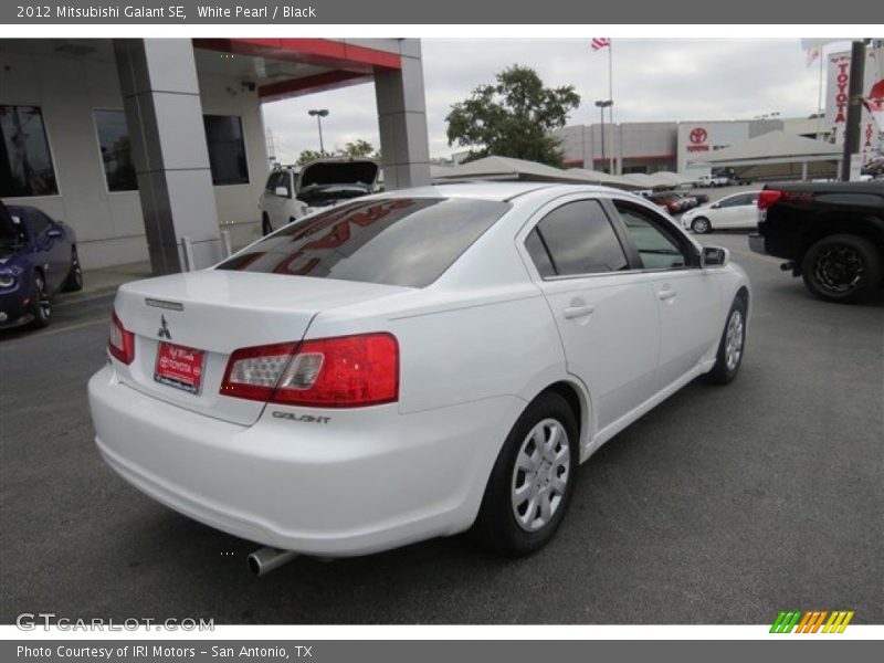 White Pearl / Black 2012 Mitsubishi Galant SE