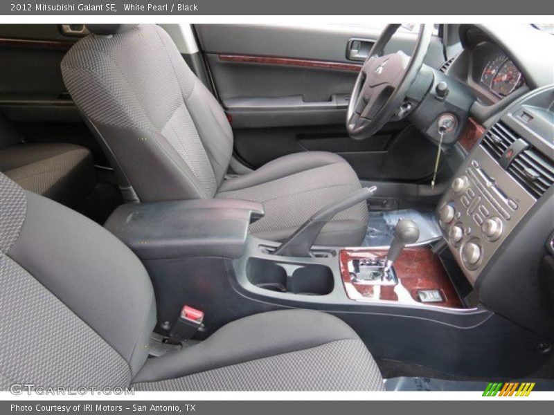 White Pearl / Black 2012 Mitsubishi Galant SE