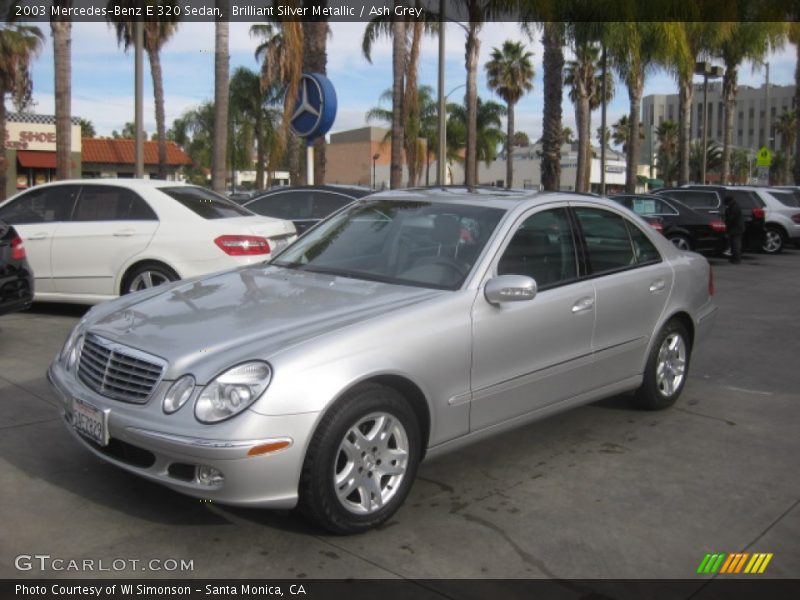 Front 3/4 View of 2003 E 320 Sedan