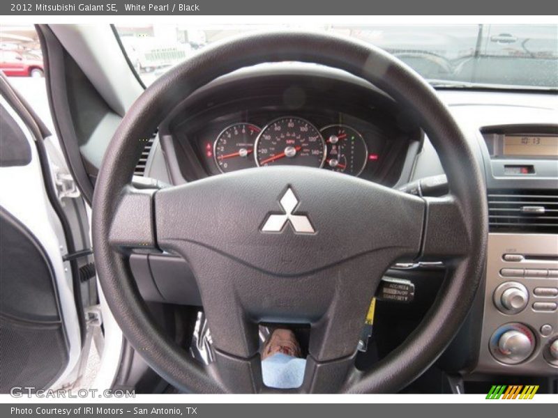 White Pearl / Black 2012 Mitsubishi Galant SE