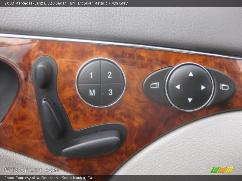 Brilliant Silver Metallic / Ash Grey 2003 Mercedes-Benz E 320 Sedan