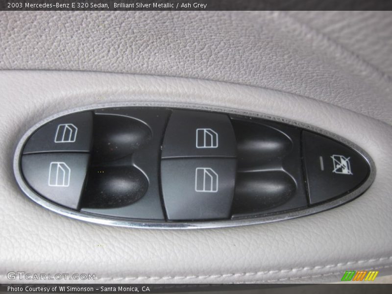 Brilliant Silver Metallic / Ash Grey 2003 Mercedes-Benz E 320 Sedan