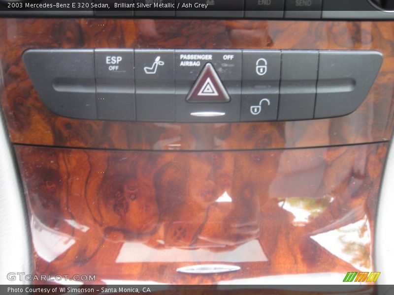 Brilliant Silver Metallic / Ash Grey 2003 Mercedes-Benz E 320 Sedan