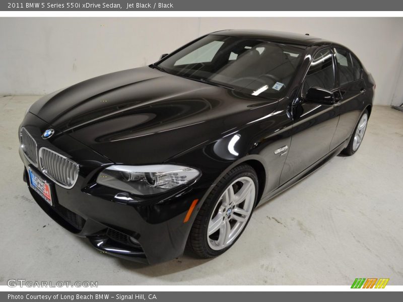 Jet Black / Black 2011 BMW 5 Series 550i xDrive Sedan