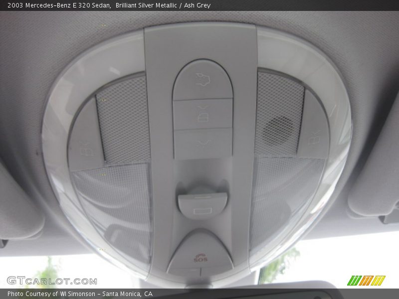 Brilliant Silver Metallic / Ash Grey 2003 Mercedes-Benz E 320 Sedan