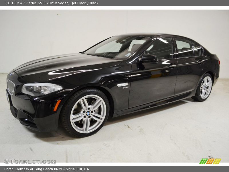 Jet Black / Black 2011 BMW 5 Series 550i xDrive Sedan