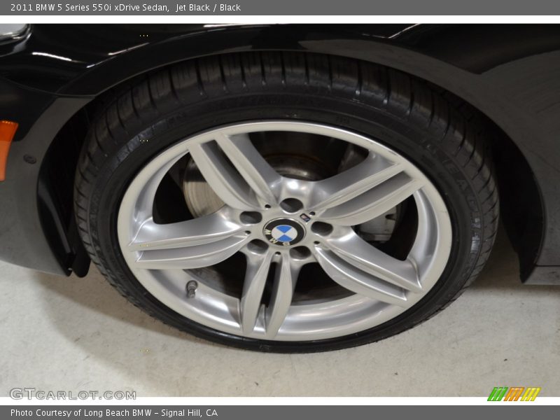 Jet Black / Black 2011 BMW 5 Series 550i xDrive Sedan