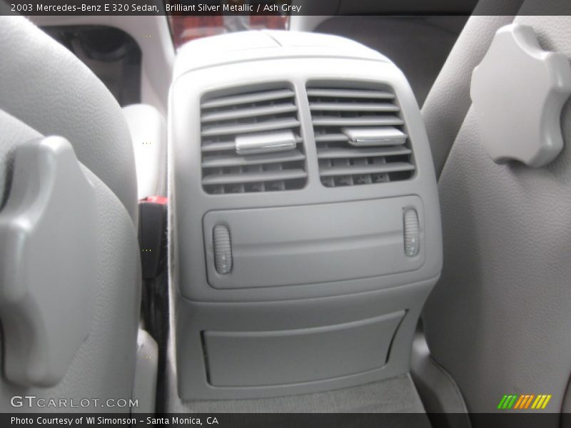 Brilliant Silver Metallic / Ash Grey 2003 Mercedes-Benz E 320 Sedan