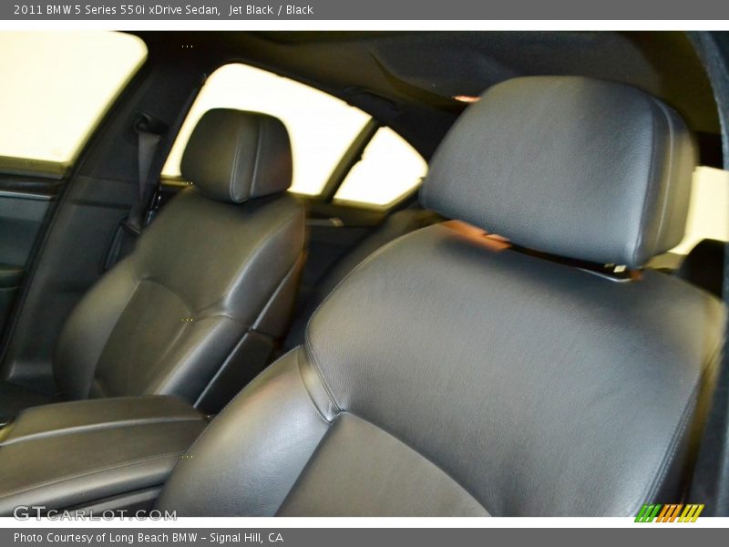 Jet Black / Black 2011 BMW 5 Series 550i xDrive Sedan