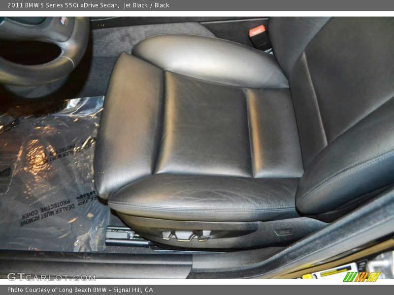 Jet Black / Black 2011 BMW 5 Series 550i xDrive Sedan