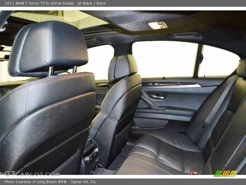 Jet Black / Black 2011 BMW 5 Series 550i xDrive Sedan