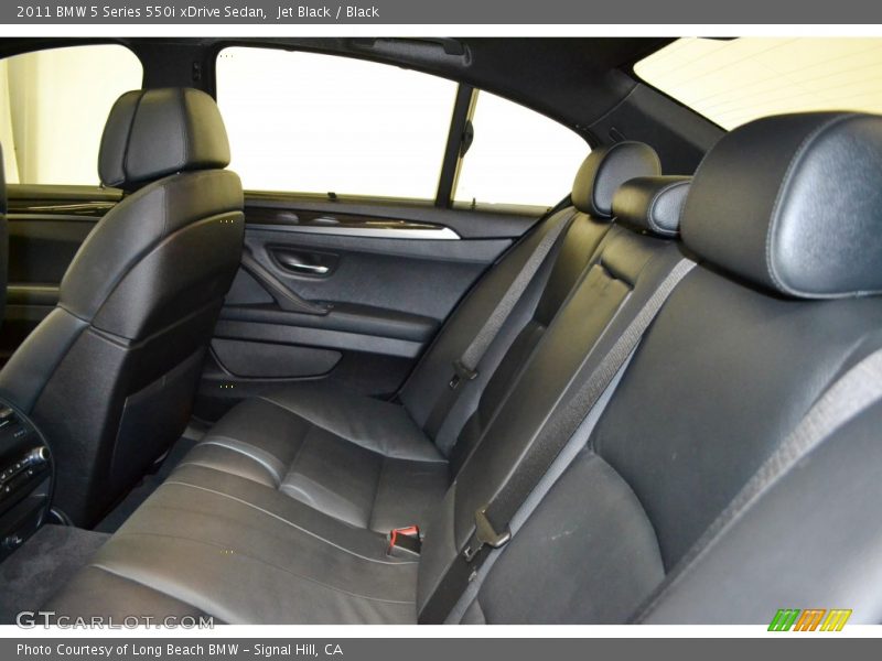 Jet Black / Black 2011 BMW 5 Series 550i xDrive Sedan
