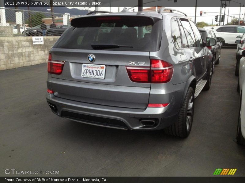 Space Gray Metallic / Black 2011 BMW X5 xDrive 50i