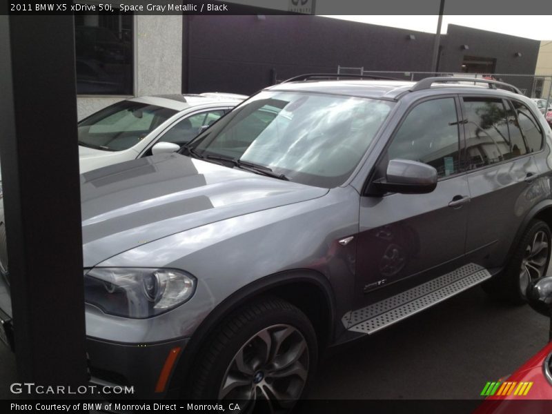 Space Gray Metallic / Black 2011 BMW X5 xDrive 50i