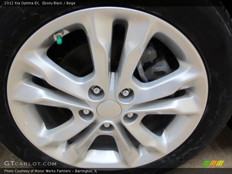 Ebony Black / Beige 2012 Kia Optima EX