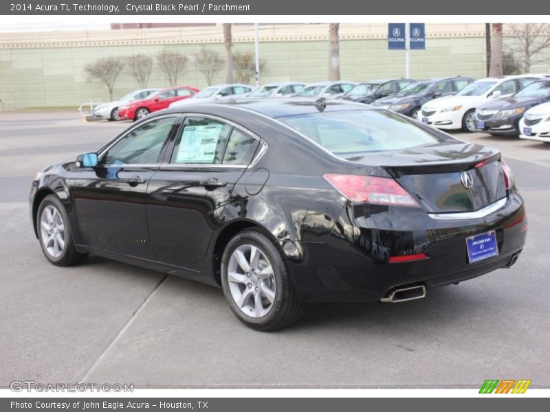 Crystal Black Pearl / Parchment 2014 Acura TL Technology