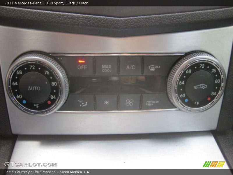 Black / Black 2011 Mercedes-Benz C 300 Sport
