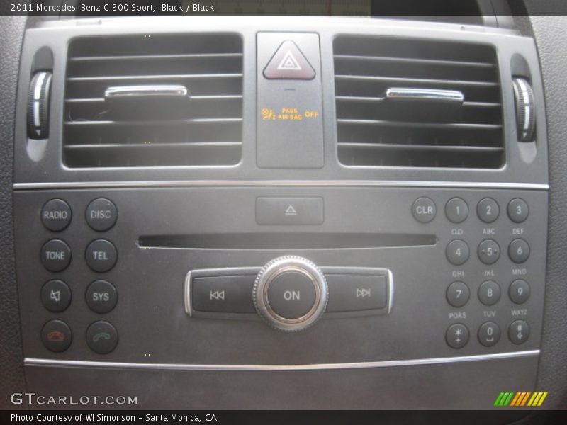 Black / Black 2011 Mercedes-Benz C 300 Sport