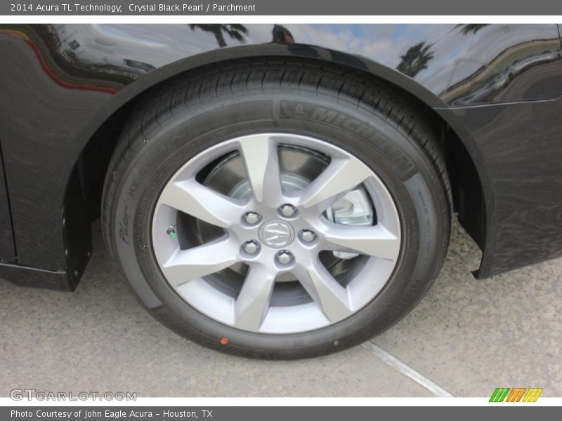 Crystal Black Pearl / Parchment 2014 Acura TL Technology