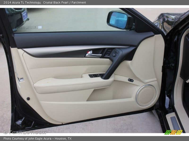 Crystal Black Pearl / Parchment 2014 Acura TL Technology