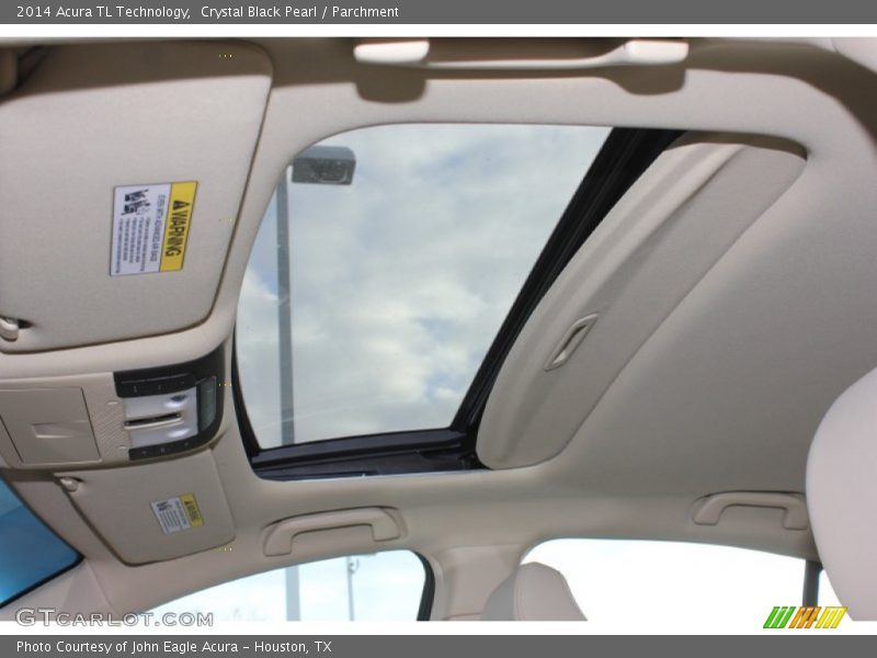 Crystal Black Pearl / Parchment 2014 Acura TL Technology
