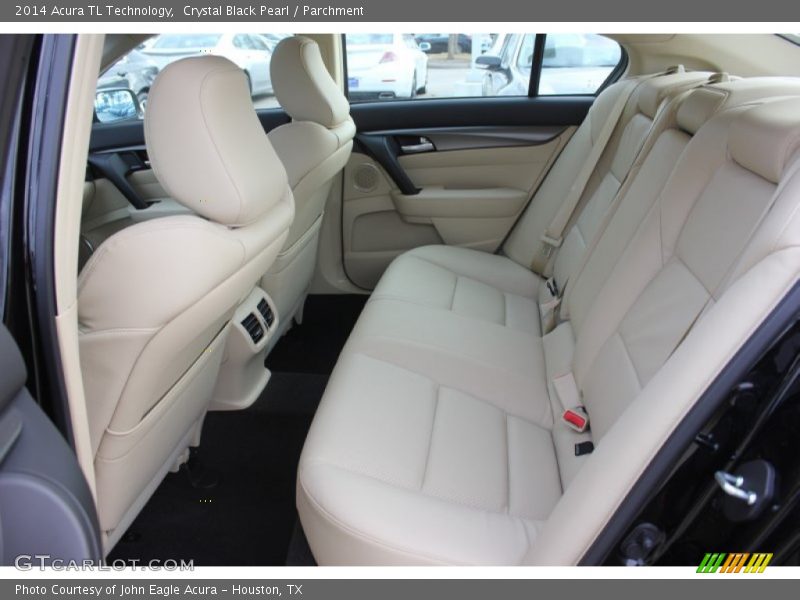 Crystal Black Pearl / Parchment 2014 Acura TL Technology