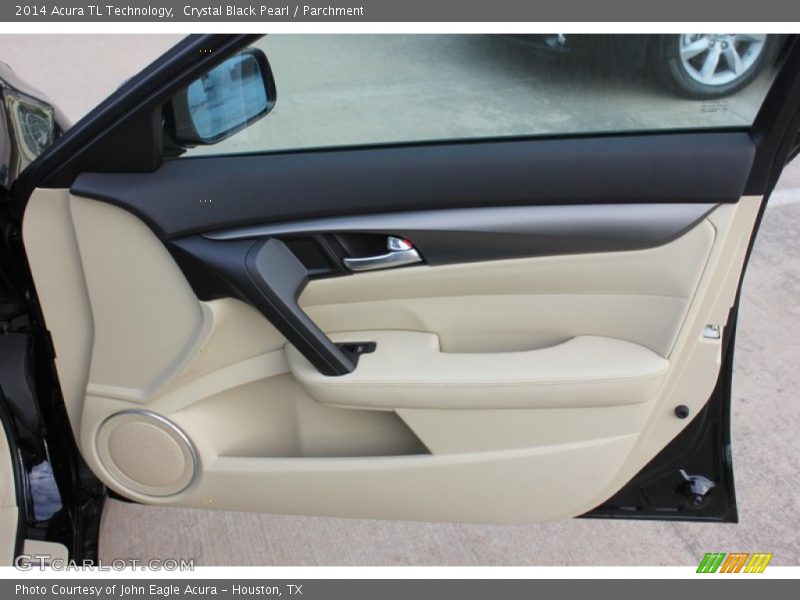 Crystal Black Pearl / Parchment 2014 Acura TL Technology