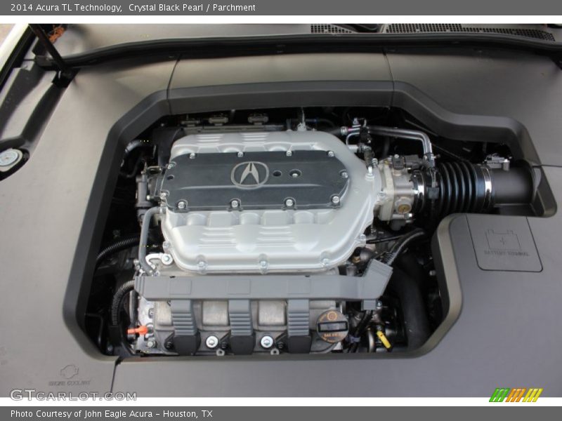 Crystal Black Pearl / Parchment 2014 Acura TL Technology