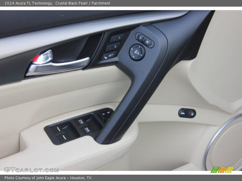 Crystal Black Pearl / Parchment 2014 Acura TL Technology