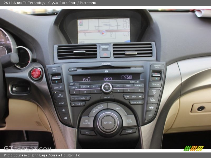 Crystal Black Pearl / Parchment 2014 Acura TL Technology