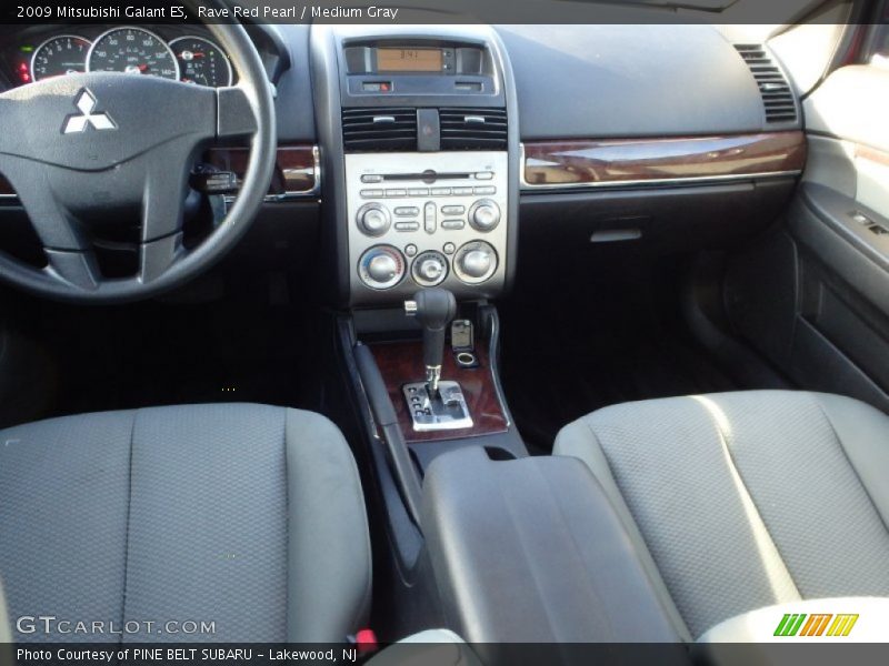 Rave Red Pearl / Medium Gray 2009 Mitsubishi Galant ES