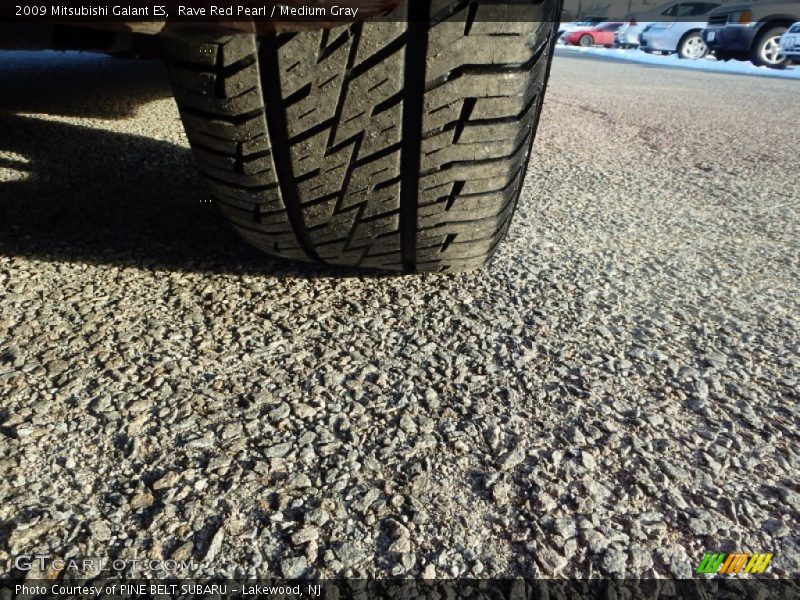 Rave Red Pearl / Medium Gray 2009 Mitsubishi Galant ES