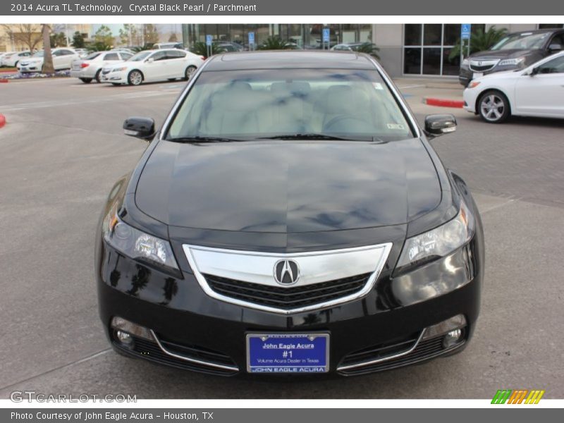 Crystal Black Pearl / Parchment 2014 Acura TL Technology