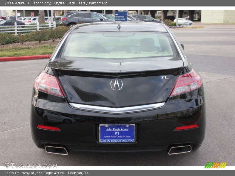Crystal Black Pearl / Parchment 2014 Acura TL Technology