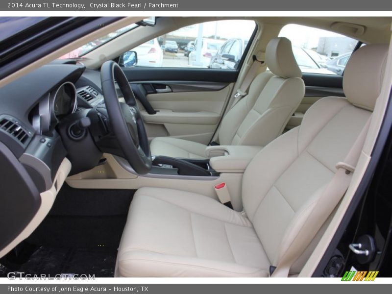 Crystal Black Pearl / Parchment 2014 Acura TL Technology