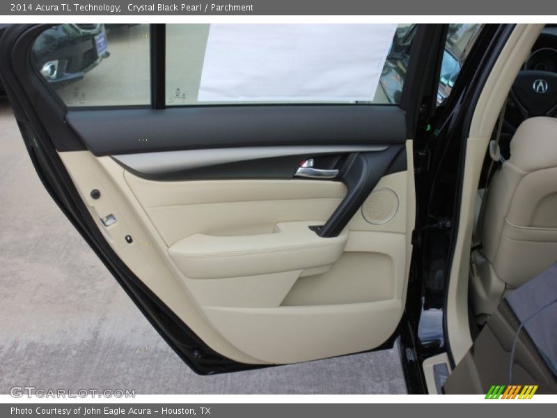 Crystal Black Pearl / Parchment 2014 Acura TL Technology