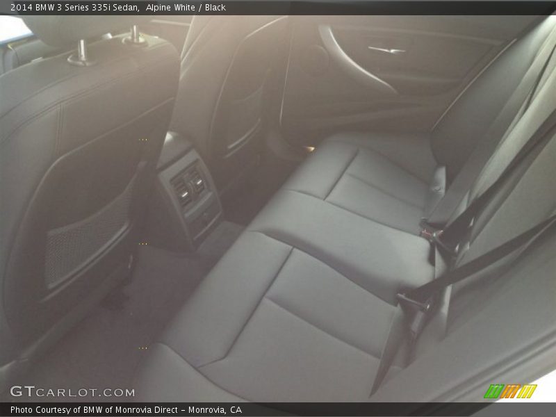 Alpine White / Black 2014 BMW 3 Series 335i Sedan