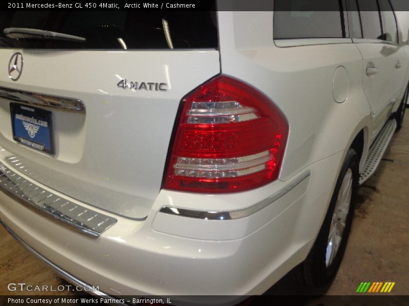 Arctic White / Cashmere 2011 Mercedes-Benz GL 450 4Matic